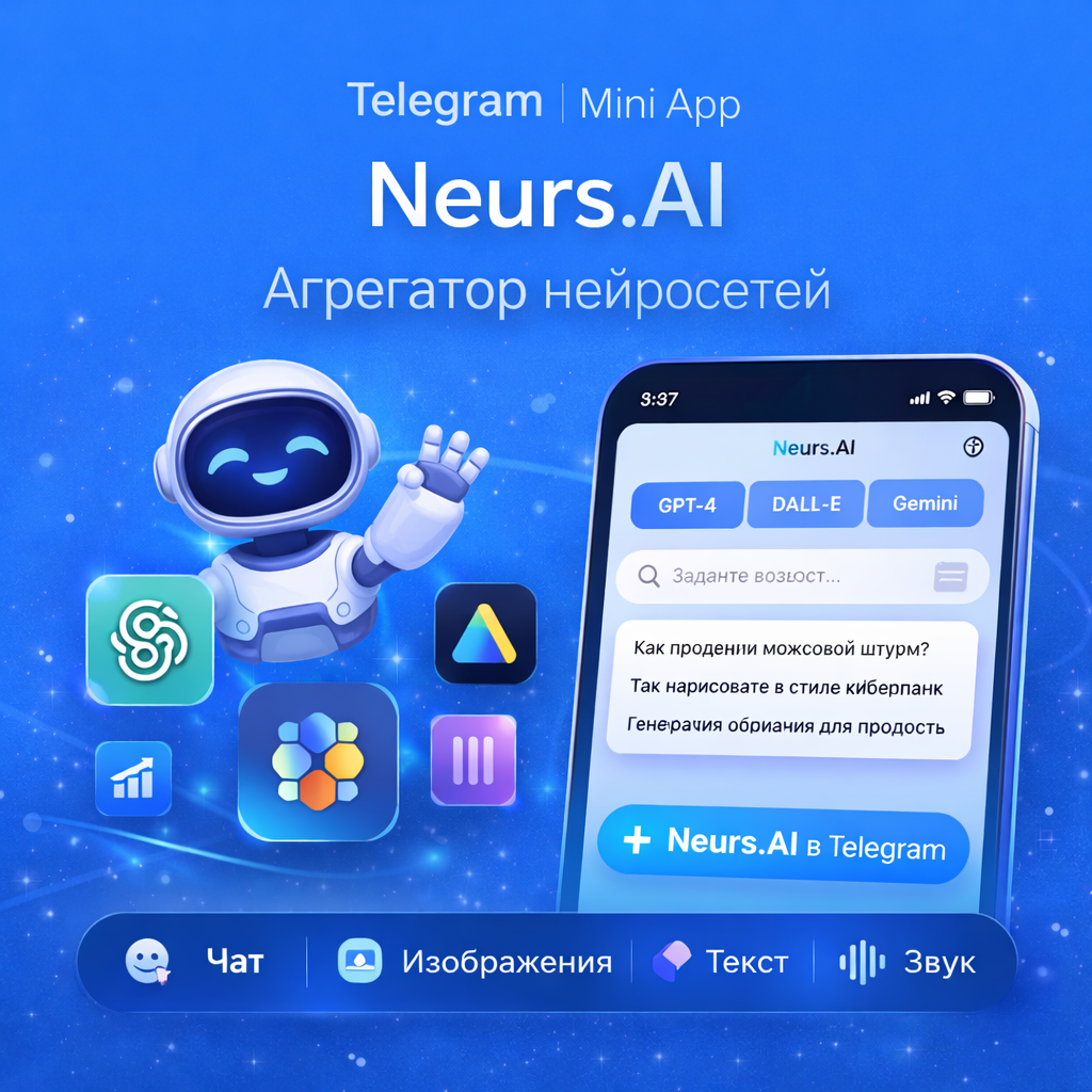 Neurs AI — Агрегатор нейросетей
